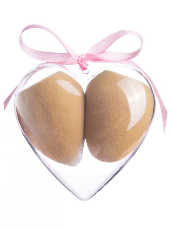 Set of makeup sponges 2 pcs, cappuccino